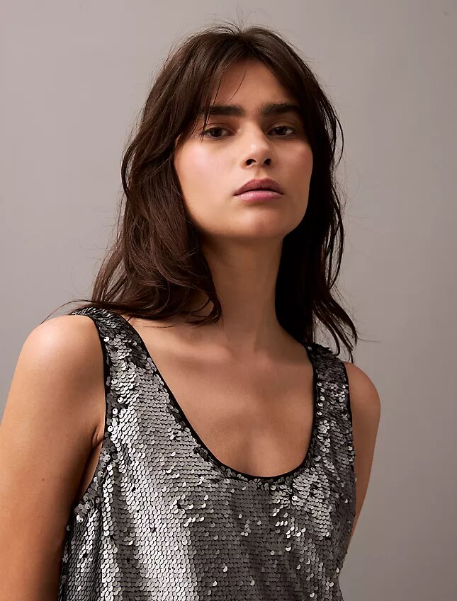 Sequin Tank Top Sequin Tank Top