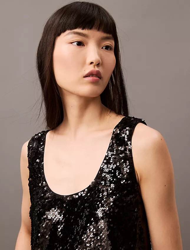 Sequin Tank Top Sequin Tank Top