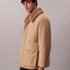 Sherpa Collar Puffer Car Coat Sherpa Collar Puffer Car Coat