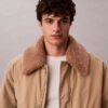 Sherpa Collar Puffer Car Coat Sherpa Collar Puffer Car Coat