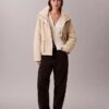 Sherpa Collar Relaxed Jacket Sherpa Collar Relaxed Jacket