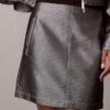 Shine Denim A-Line Skirt Shine Denim A-Line Skirt