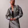 Shine Denim Bomber Jacket Shine Denim Bomber Jacket