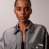 Shine Denim Bomber Jacket Shine Denim Bomber Jacket