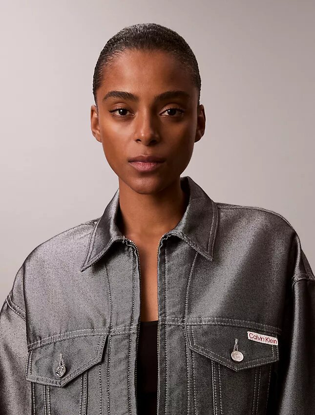 Shine Denim Bomber Jacket Shine Denim Bomber Jacket