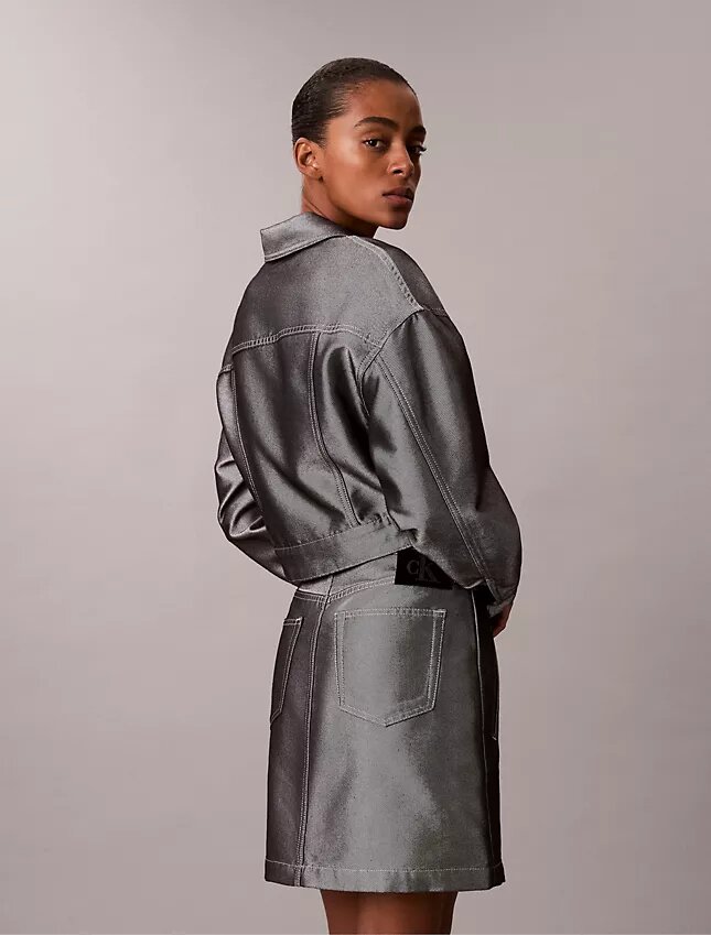 Shine Denim Bomber Jacket Shine Denim Bomber Jacket