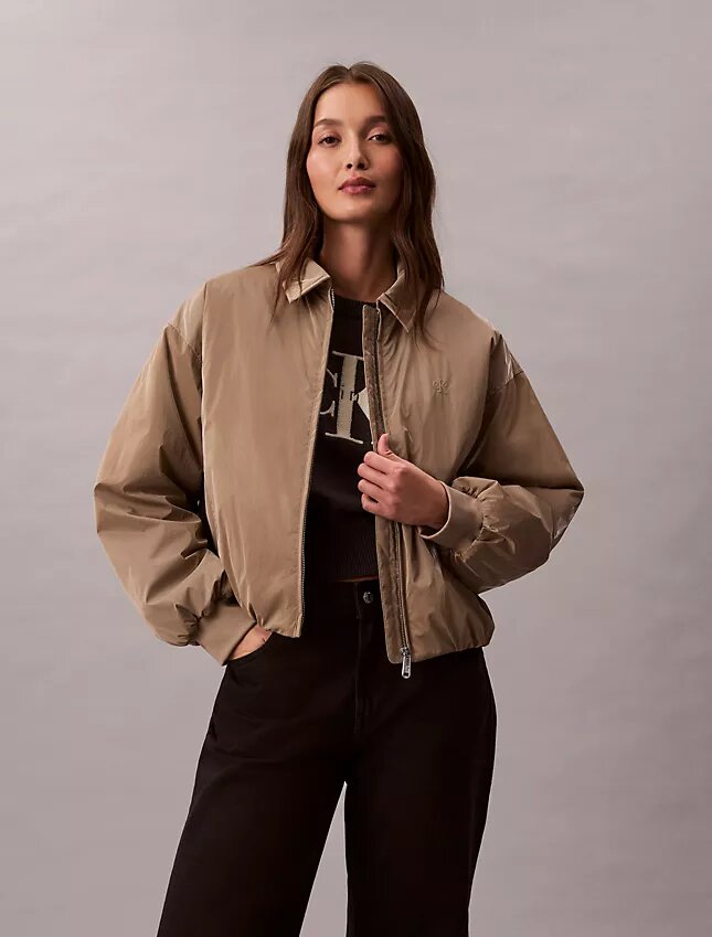 Shine Insulated Bomber Jacket Shine Insulated Bomber Jacket