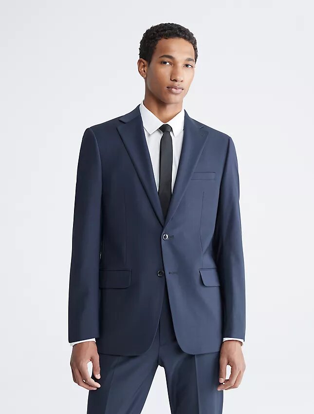 Slim Fit Navy Suit Jacket Slim Fit Navy Suit Jacket