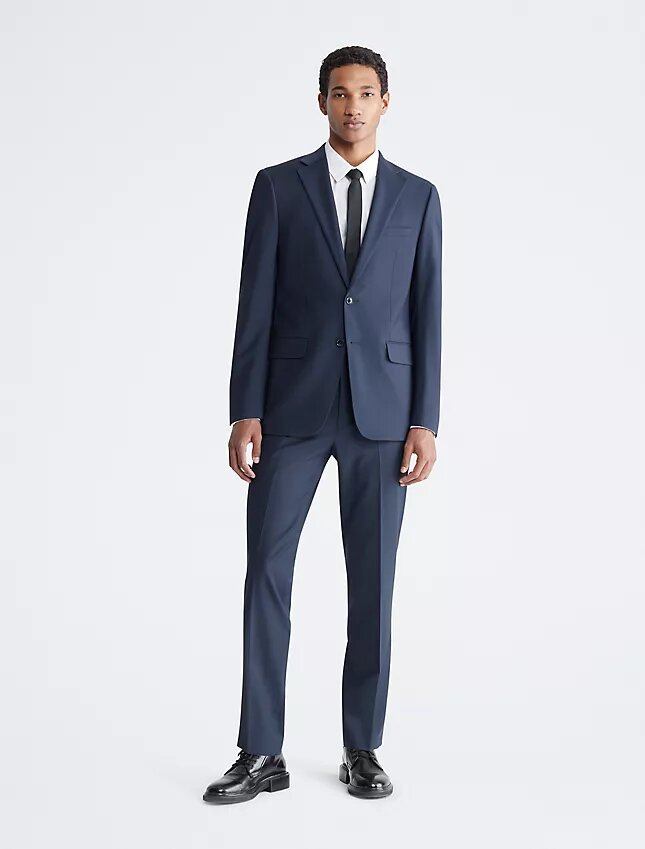 Slim Fit Navy Suit Jacket Slim Fit Navy Suit Jacket