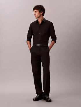 Slim Stretch Button-Down Shirt