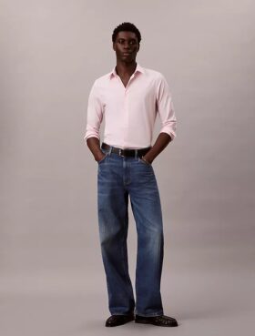 Slim Stretch Button-Down Shirt
