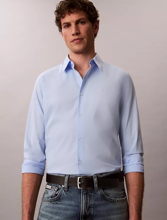 Slim Stretch Button-Down Shirt Slim Stretch Button-Down Shirt