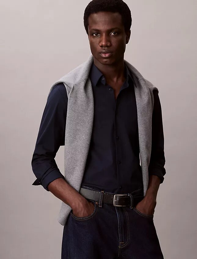 Slim Stretch Button-Down Shirt Slim Stretch Button-Down Shirt