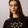 Slim Tiered Logo Graphic Tee Slim Tiered Logo Graphic Tee