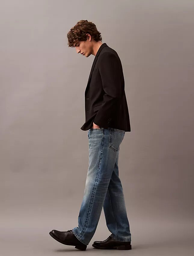 Slim Wool Gabardine Blazer Slim Wool Gabardine Blazer