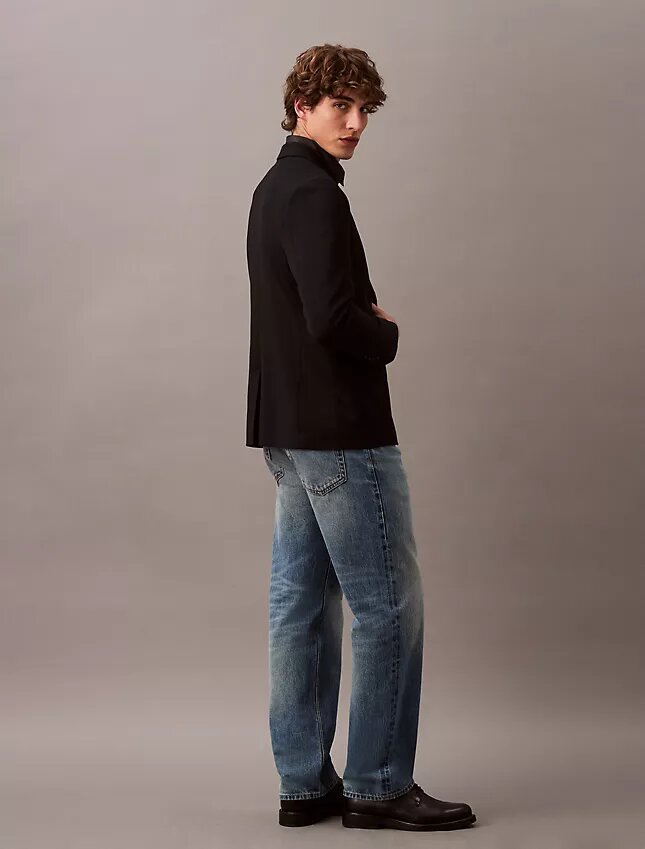 Slim Wool Gabardine Blazer Slim Wool Gabardine Blazer