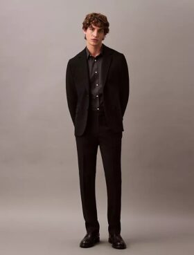 Slim Wool Gabardine Trouser Slim Wool Gabardine Trouser