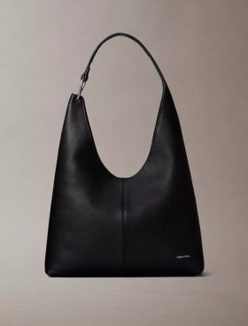 Slouchy Leather Medium Shoulder Bag