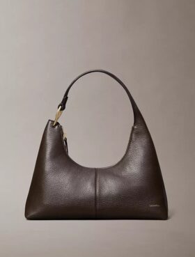 Slouchy Leather Shoulder Bag