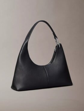 Slouchy Leather Shoulder Bag