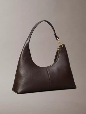 Slouchy Leather Shoulder Bag