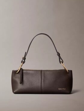 Slouchy Leather Small Convertible Bag