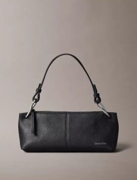 Slouchy Leather Small Convertible Bag