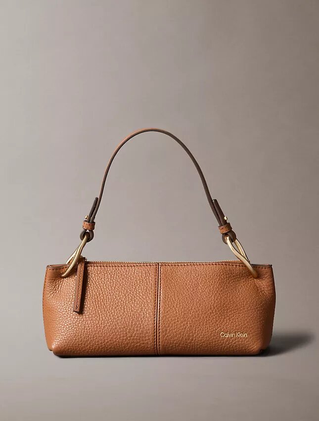 Slouchy Leather Small Convertible Bag Slouchy Leather Small Convertible Bag