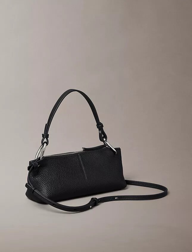 Slouchy Leather Small Convertible Bag Slouchy Leather Small Convertible Bag