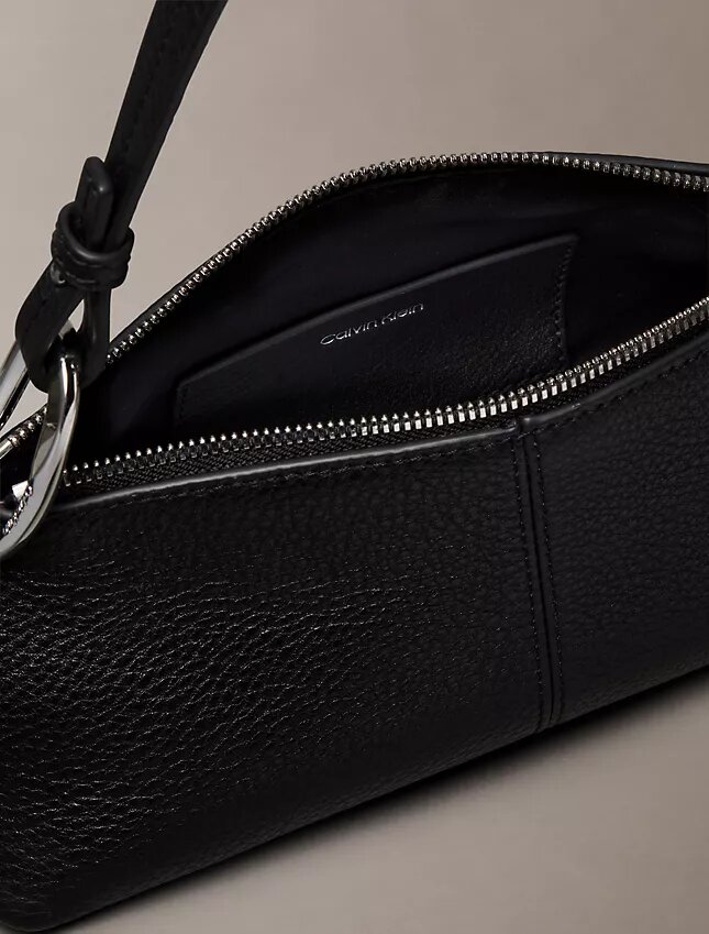 Slouchy Leather Small Convertible Bag Slouchy Leather Small Convertible Bag