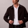 Smooth Cotton Blend Monogram Polo Shirt Smooth Cotton Blend Monogram Polo Shirt