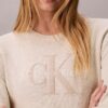 Smooth Cotton Chenille Monologo Sweater Smooth Cotton Chenille Monologo Sweater