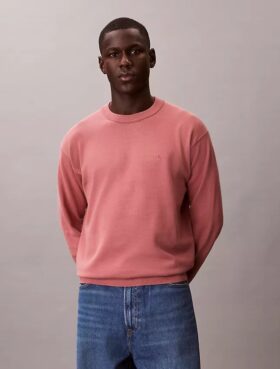 Smooth Cotton Easy Sweater