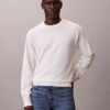 Smooth Cotton Easy Sweater