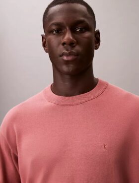Smooth Cotton Easy Sweater
