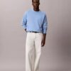 Smooth Cotton Easy Sweater