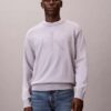 Smooth Cotton Monogram Relaxed Sweater