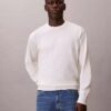 Smooth Cotton Monogram Relaxed Sweater