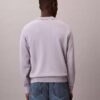 Smooth Cotton Monogram Relaxed Sweater