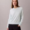 Smooth Cotton Monogram Sweater