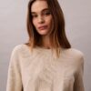 Smooth Cotton Monogram Sweater Smooth Cotton Monogram Sweater