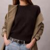 Smooth Cotton Monogram Sweater