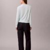 Smooth Cotton Monogram Sweater
