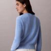 Smooth Cotton Monogram Sweater