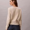 Smooth Cotton Monogram Sweater Smooth Cotton Monogram Sweater