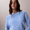 Smooth Cotton Monogram Sweater