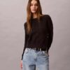 Smooth Cotton Monogram Sweater