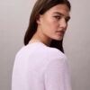 Smooth Cotton Monogram Sweater