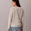 Smooth Cotton Relaxed Monogram Sweater Smooth Cotton Relaxed Monogram Sweater
