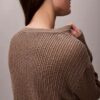 Smooth Cotton Relaxed Monogram Sweater Smooth Cotton Relaxed Monogram Sweater